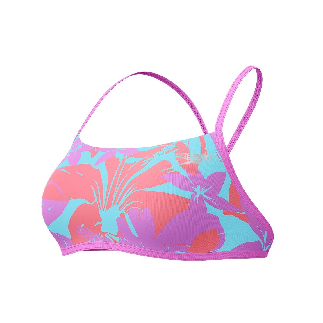 Top corto Speedo Allover Digital Crossback 6/7