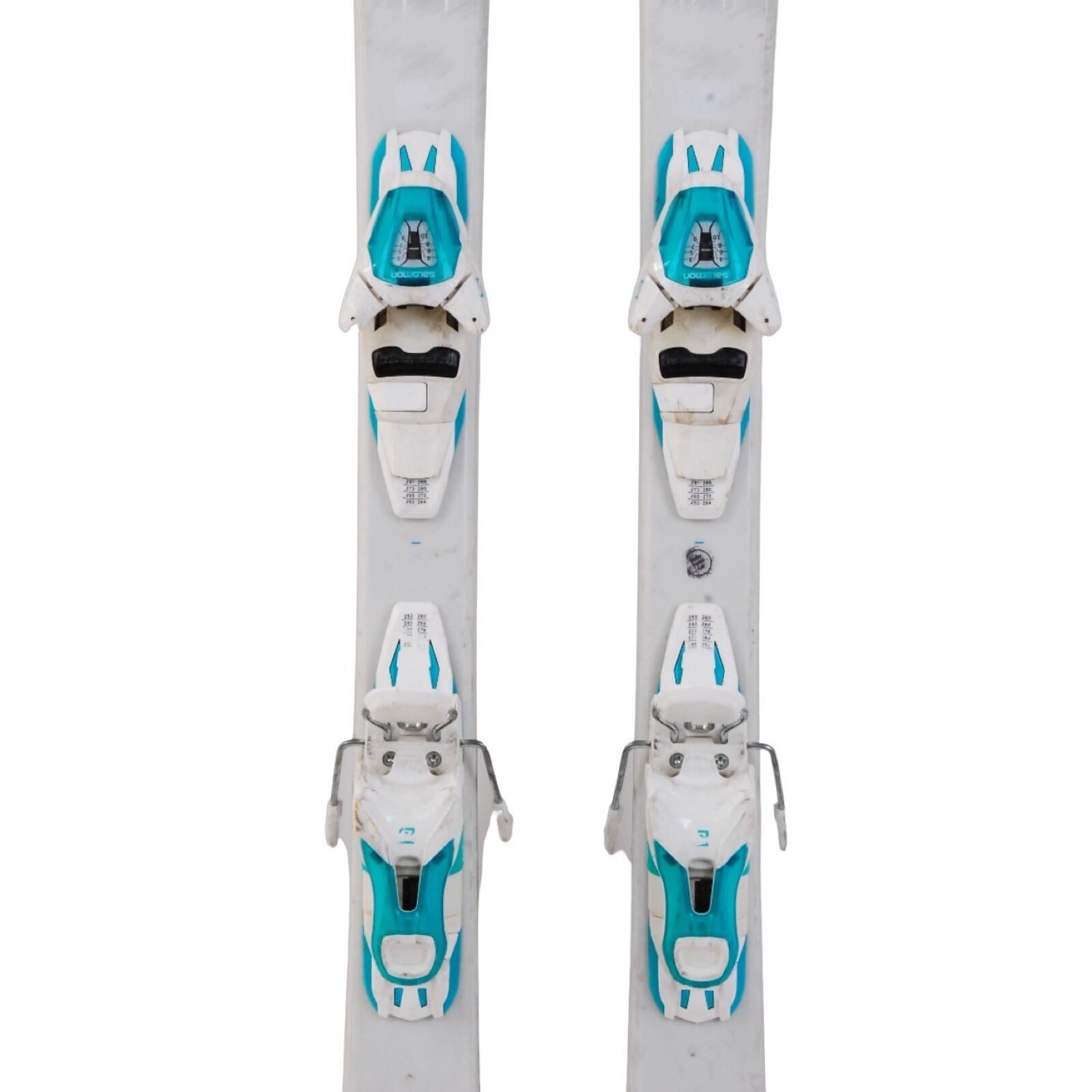 RECONDITIONNE - Ski Salomon W Pro + Fixations 3/4