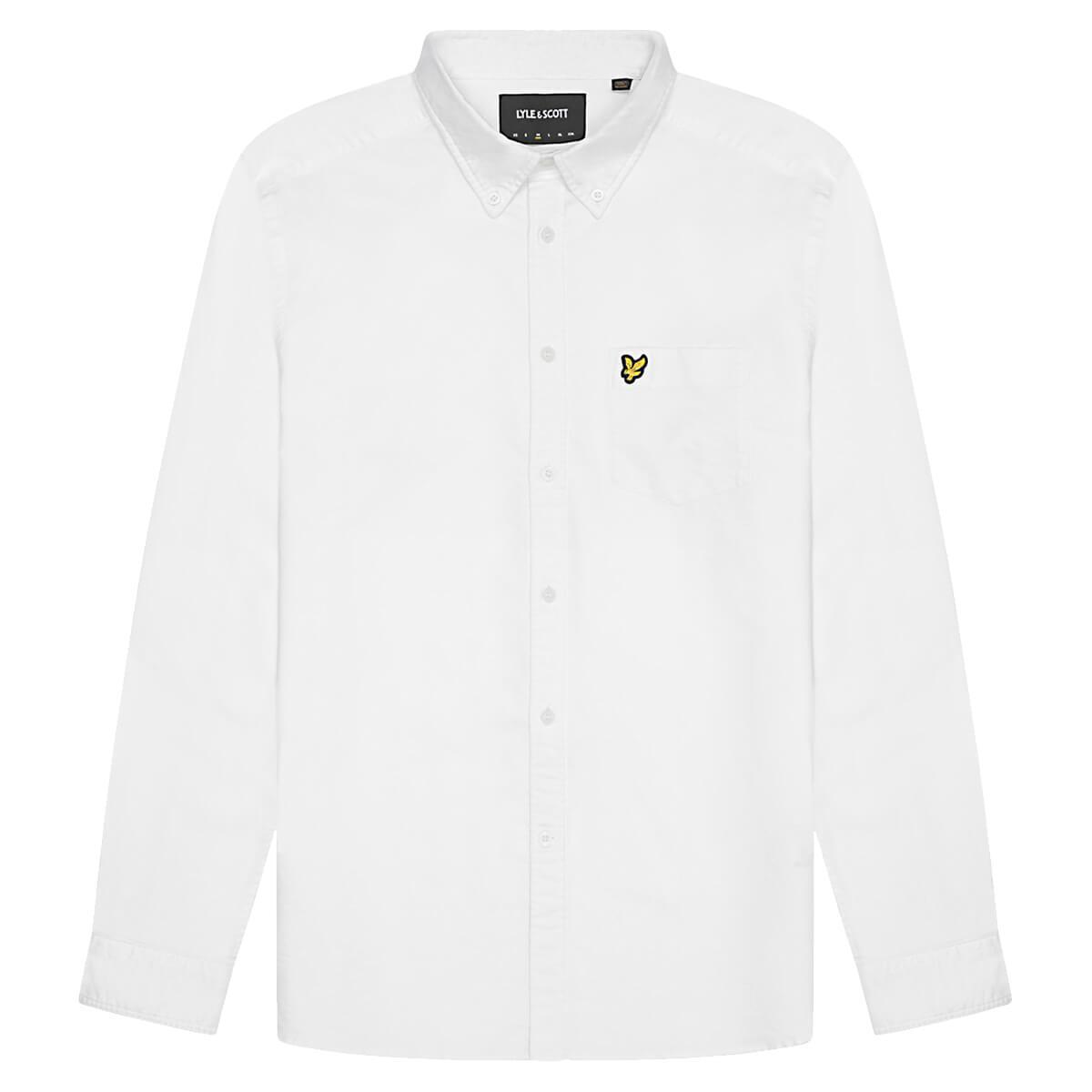 Camisa de manga comprida Lyle & Scott Plain Oxford 4/6