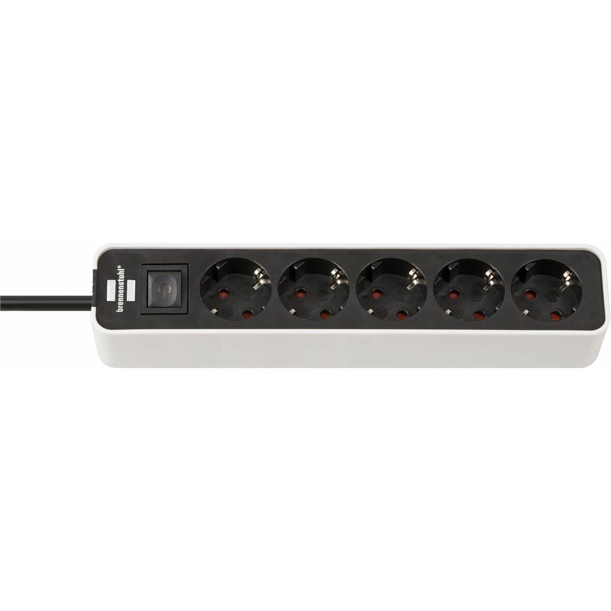 Multiprise 6 Prises avec Interrupteur Brennenstuhl 1153260020 Blanc 3/5