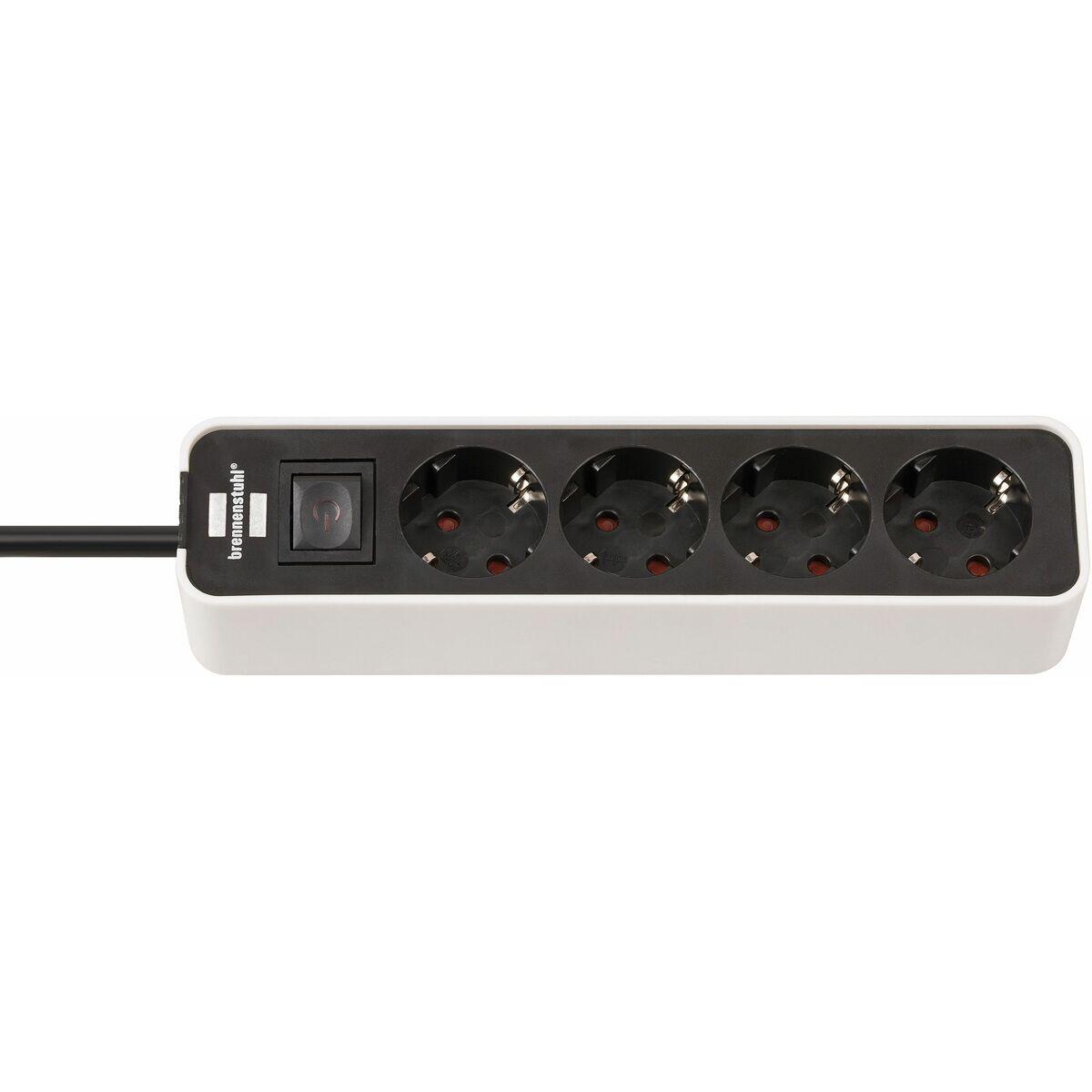 Multiprise 6 Prises avec Interrupteur Brennenstuhl 1153260020 Blanc 2/5