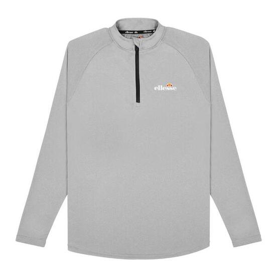 Longsleeve Herren Bequem sitzend-Bovaro 1/2 Zip Top