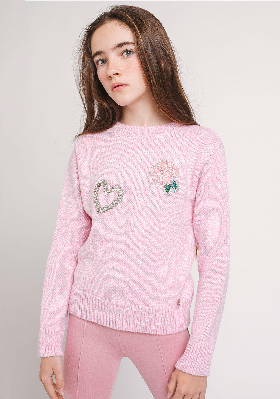 Maillot de niña Pink Flowers 3/3