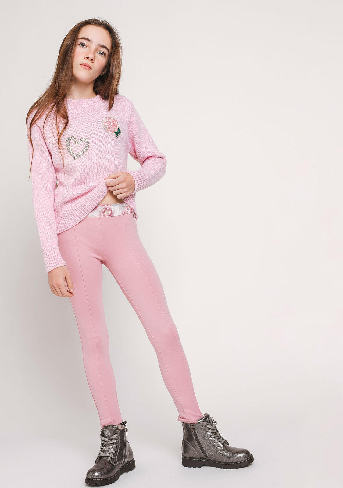 Maillot de niña Pink Flowers 2/3