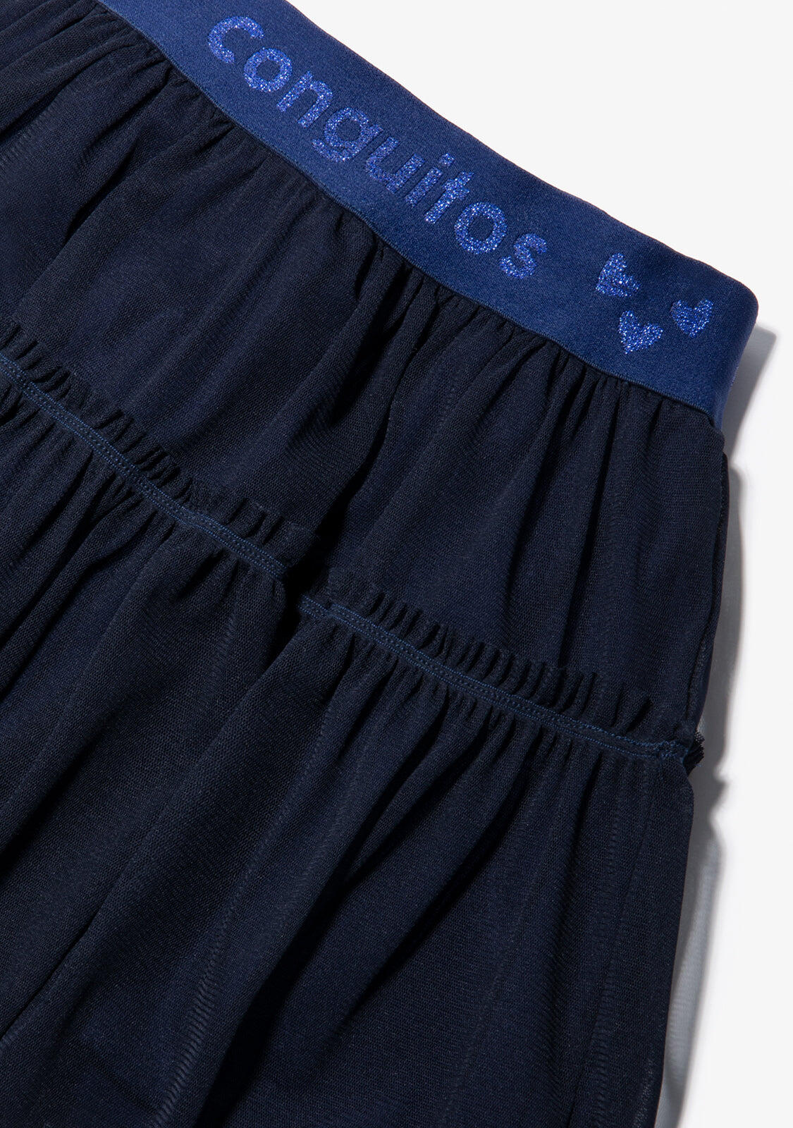 Falda Conguitos Niña Tul Azul Marino 3/4