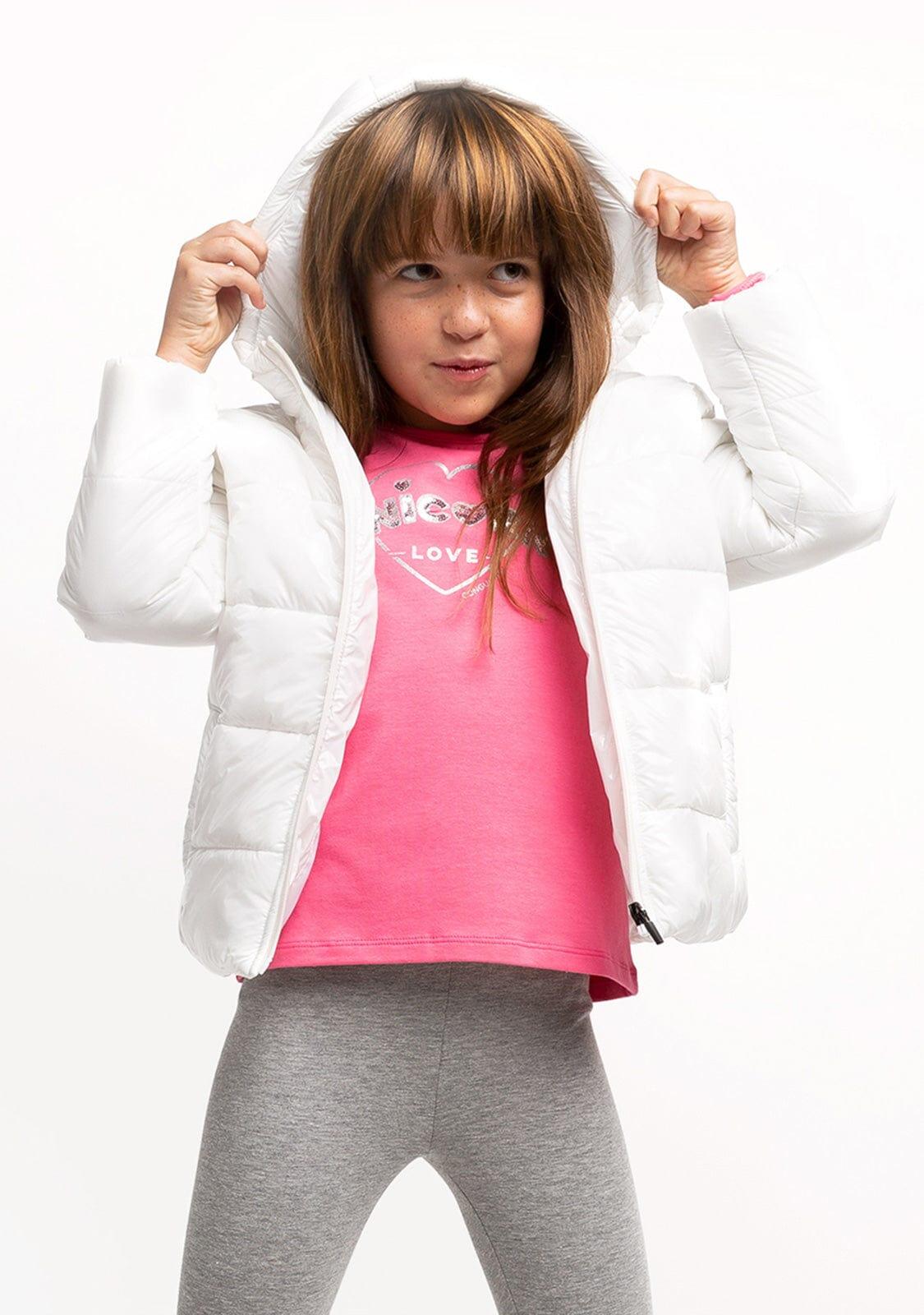 Anorak de Niña Reflectante Blanco 2/5