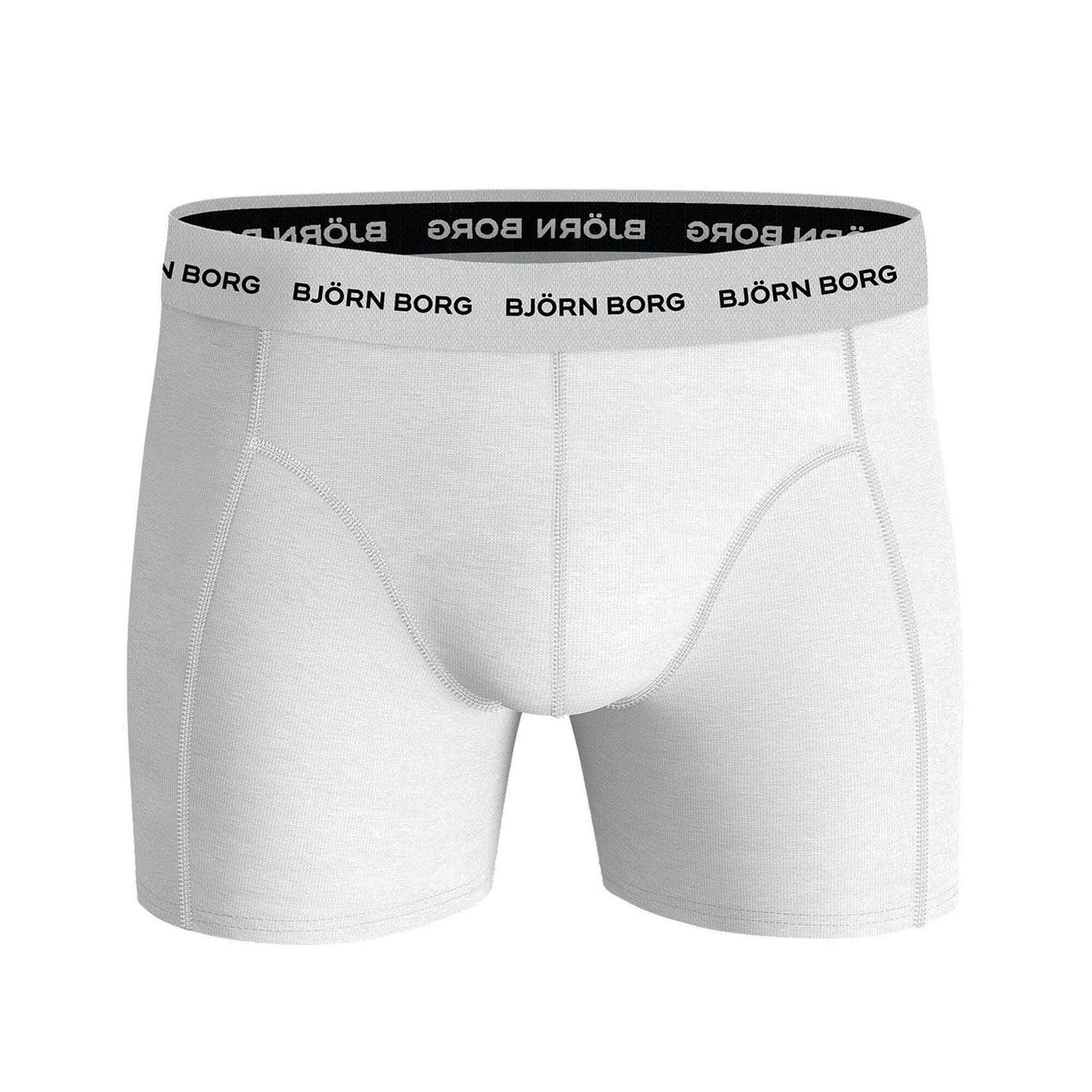 Boxershort Herren 3er Pack Figurbetont-Cotton Stretch Boxer Trunks 3P 2/5