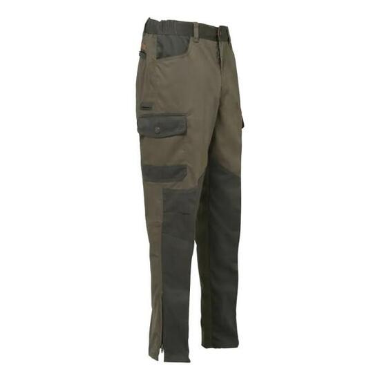Fuseau chasse tradition enfant polyester coton kaki 6 à 16 ans
