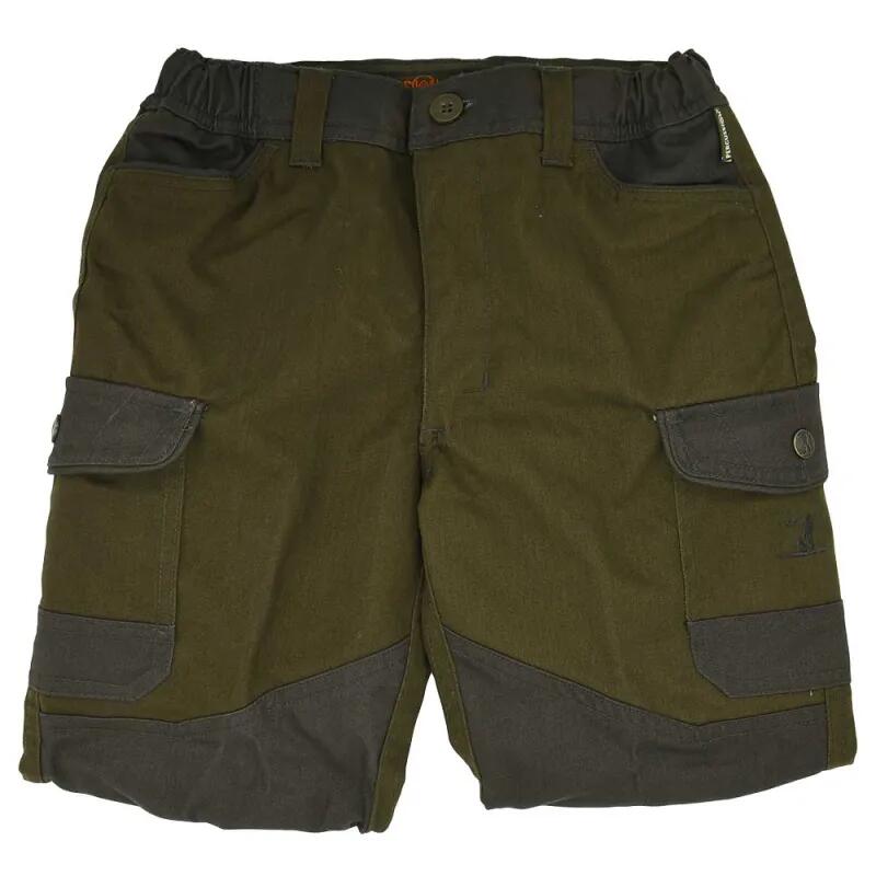 Fuseau chasse tradition enfant polyester coton kaki 6 à 16 ans 2/5