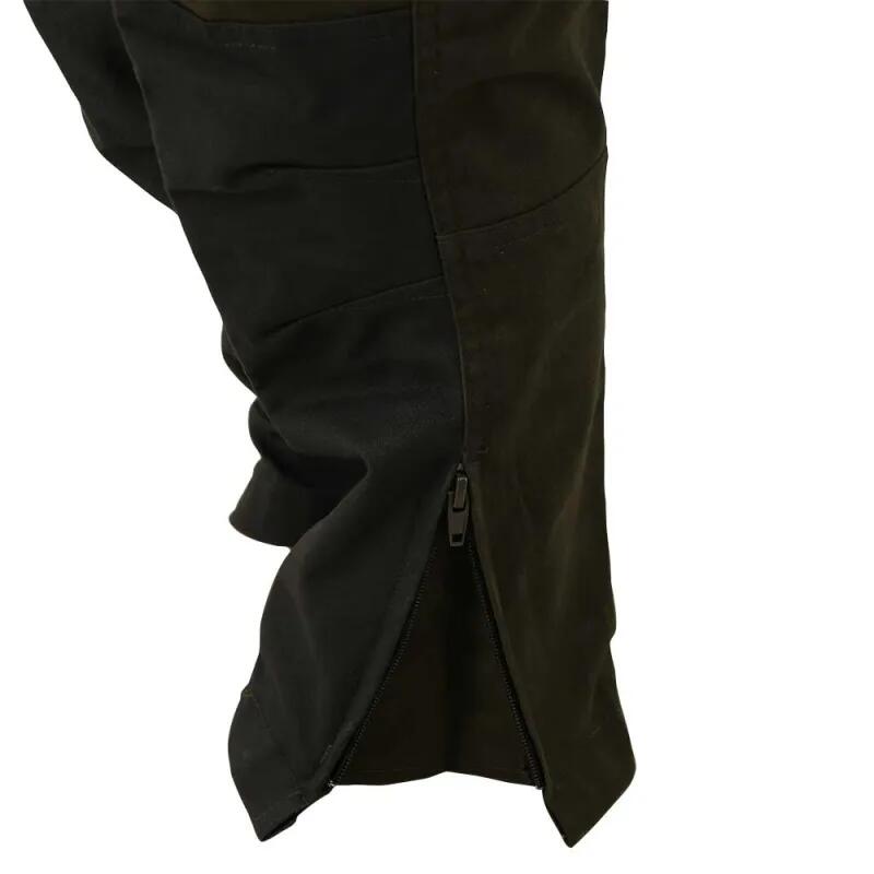 Fuseau chasse tradition enfant polyester coton kaki 6 à 16 ans 4/5
