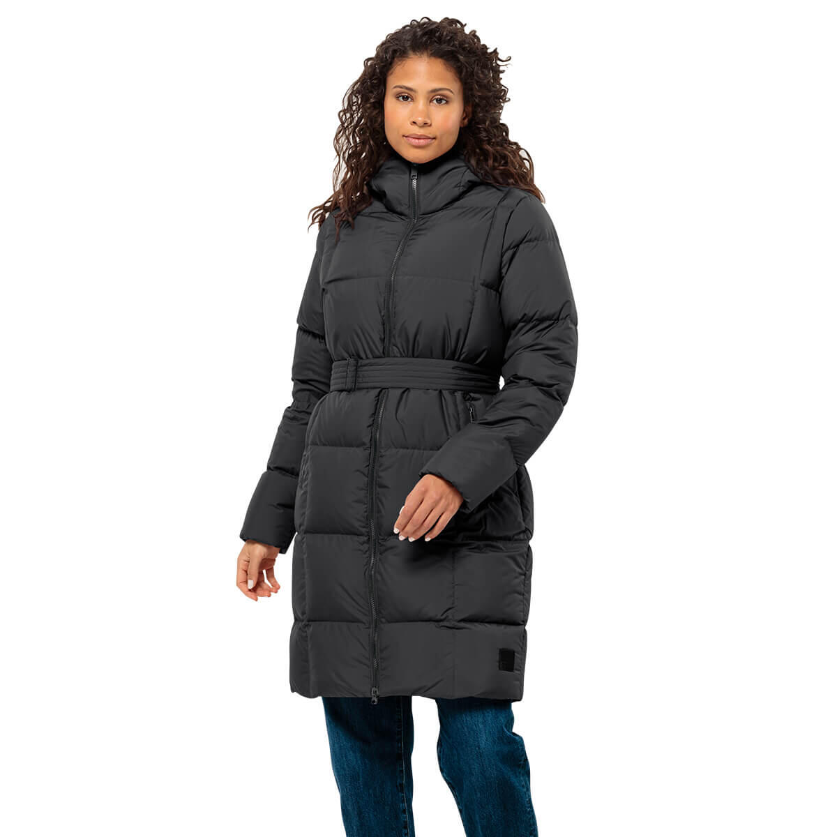 Jack Wolfskin Womens Frozen Lake Jacket - Black - XL 1/5