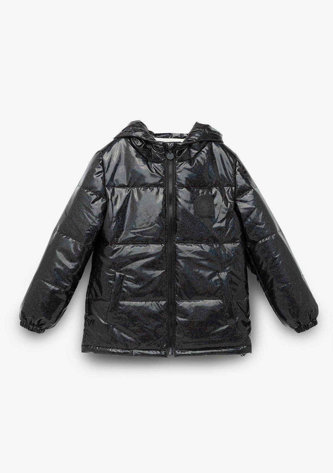 Anorak de Niña en Negro Iridiscente 5/5