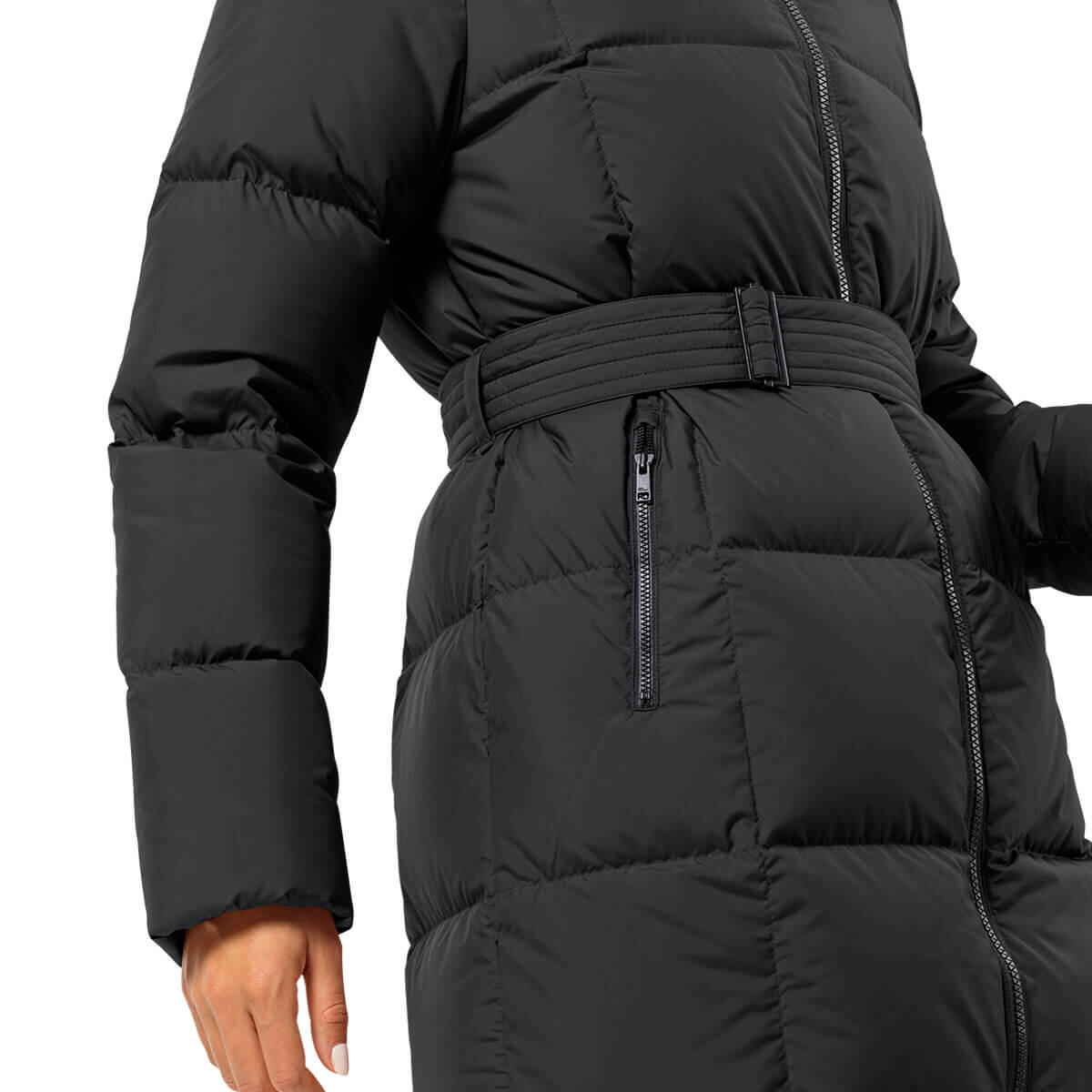 Jack Wolfskin Womens Frozen Lake Jacket - Black - XL 3/5