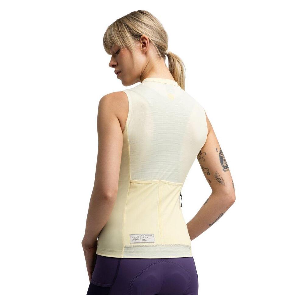 Damska koszulka kolarska gravel bez rękawów Kolarstwo Siroko GM4 Strata Light