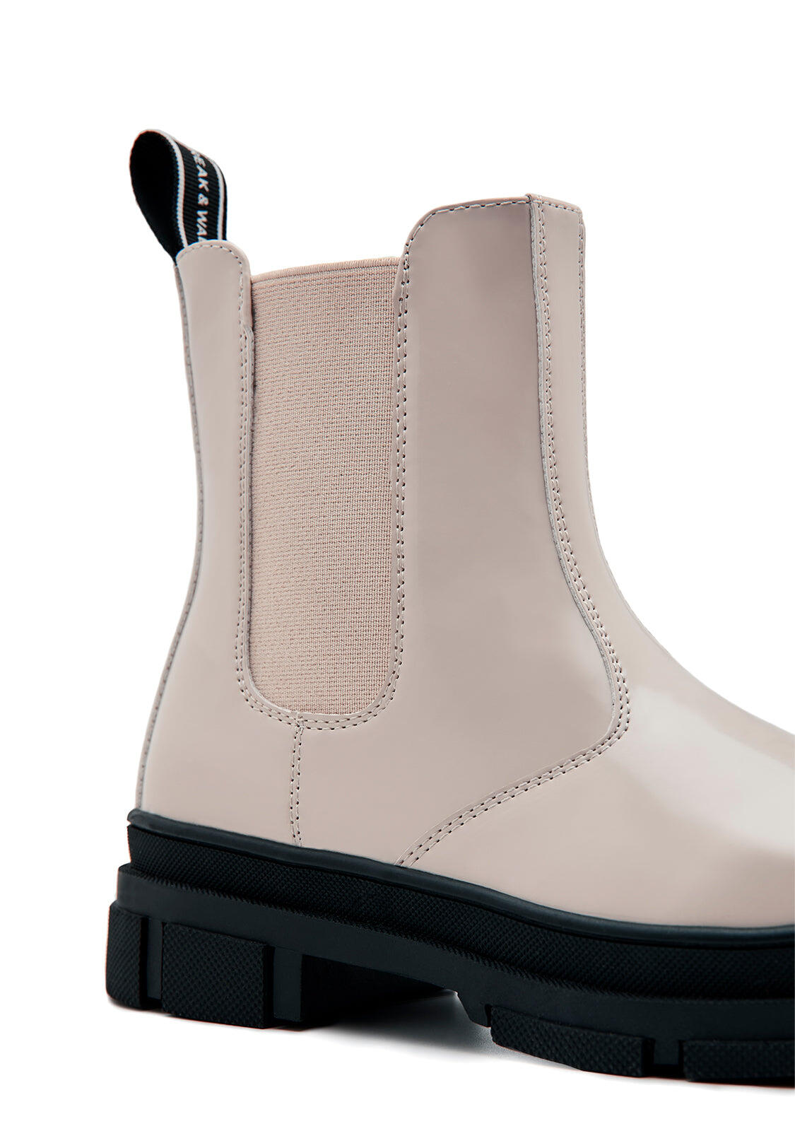 Botas Chelsea Beige B&W 3/3