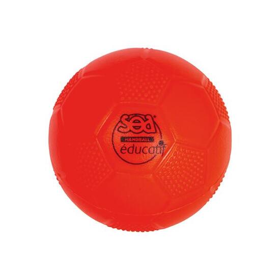 BALLON DE HAND EDUCATIF 15 cm Sea rouge