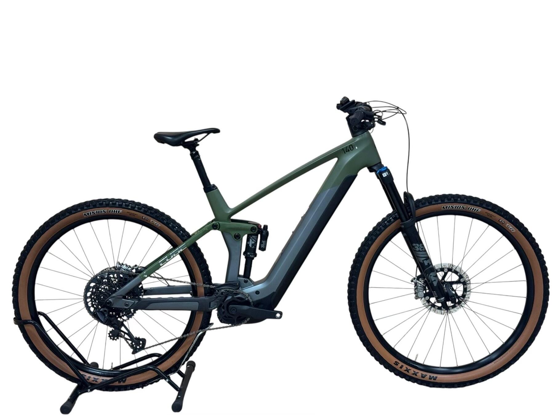 CUBE Segunda vida - Bicicletas de E-montanha Cube Stereo Hybrid 140 HPC TM- Como novo