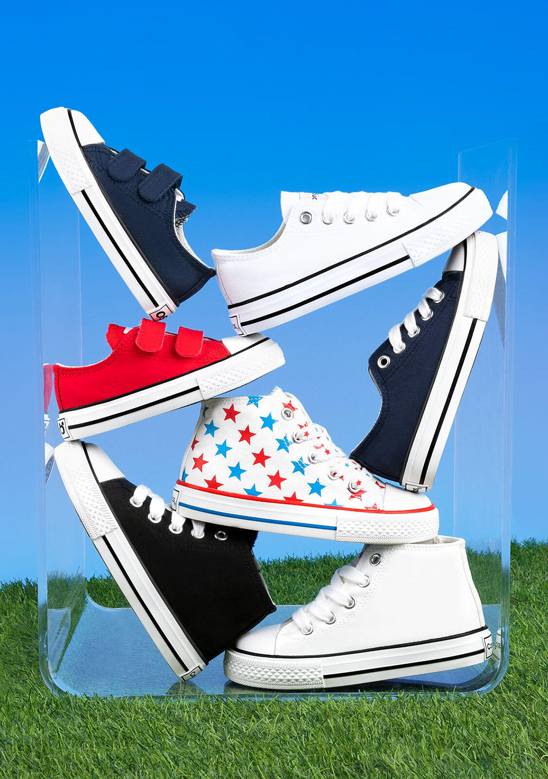 Baskets Conguitos modèle 253-COSH283084-WHIT pour unisexe enfants 5/5