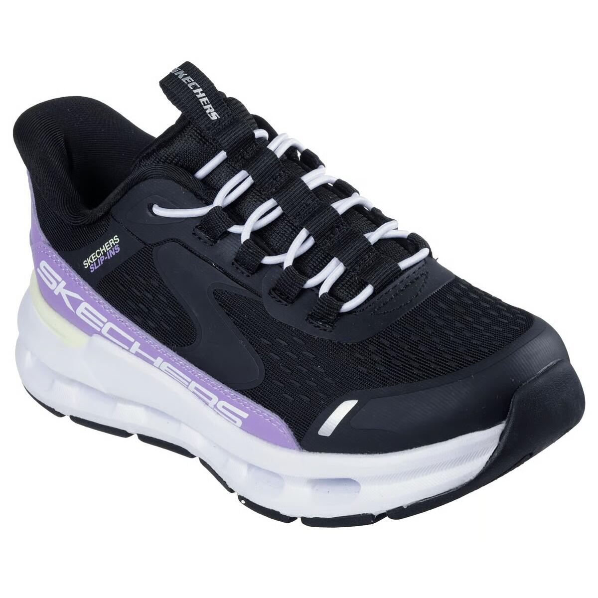 Scarpe per bambino Skechers Glide step Nero. 3/4