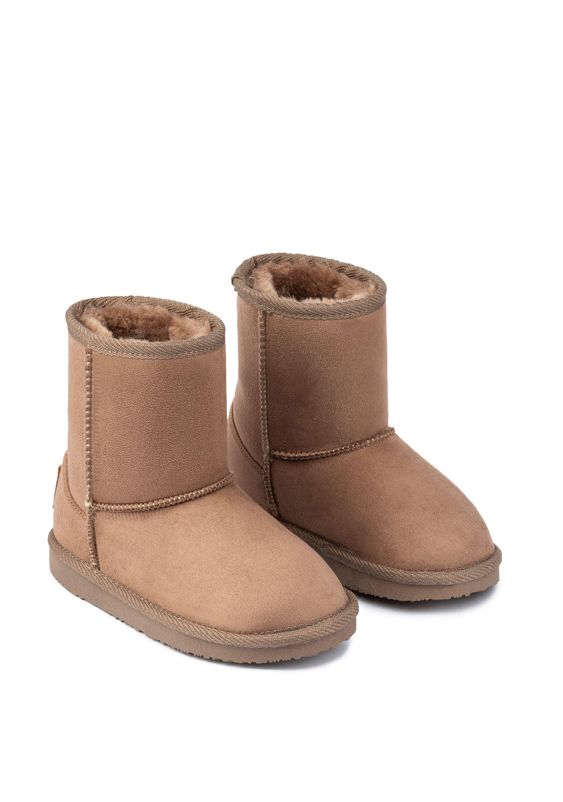 Botas Australianas Logo Water Repellent Taupe B&W Barefoot 2/5