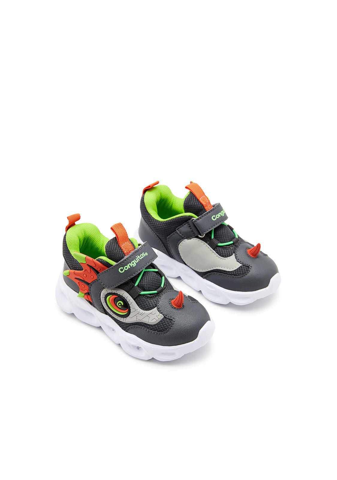 Schoen Conguitos model 253-COSH248001-GREY voor unisex jongens 3/4