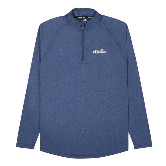 Longsleeve Herren Bequem sitzend-Bovaro 1/2 Zip Top