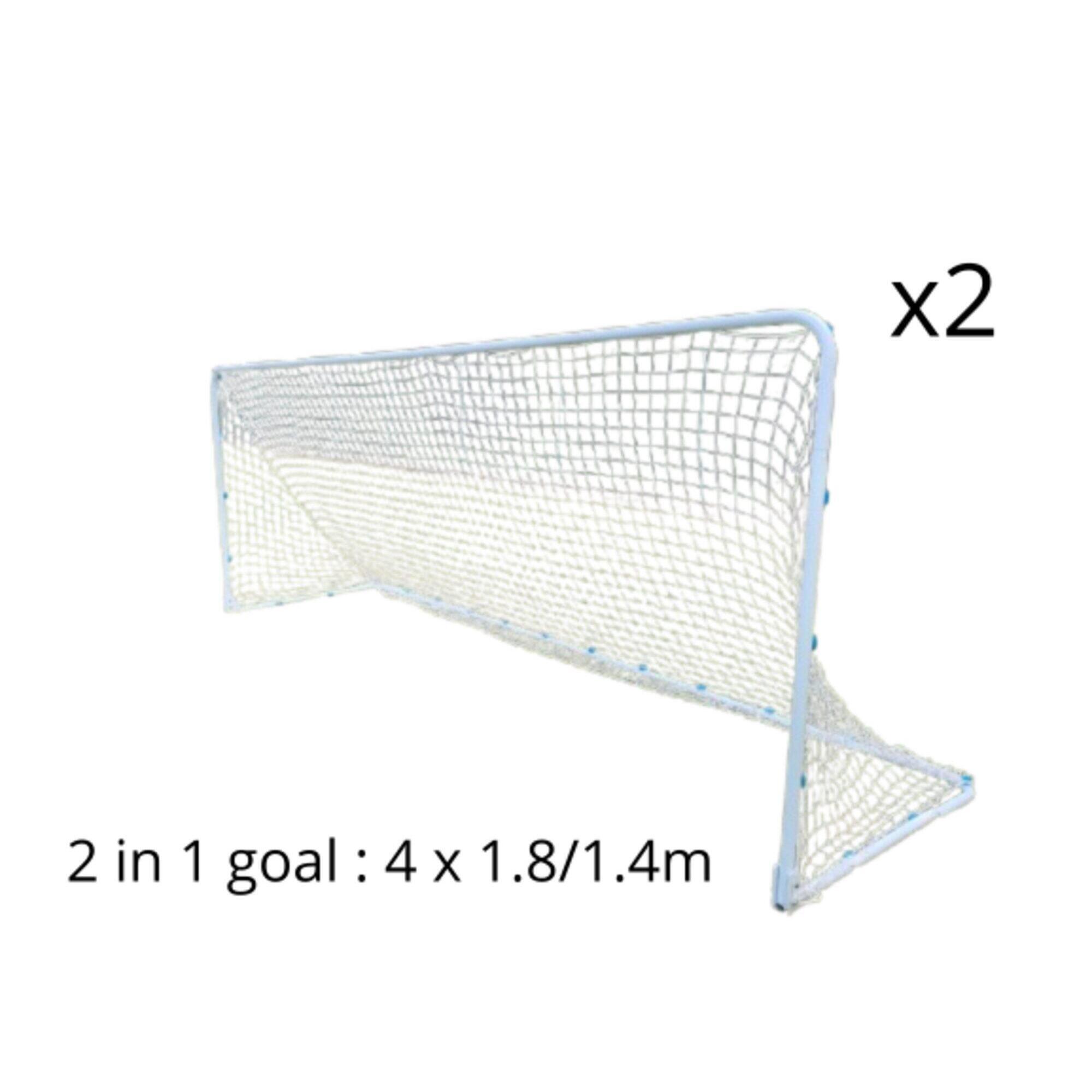 POWER SHOT Pár oboustranných branek - 2 velikosti v 1!