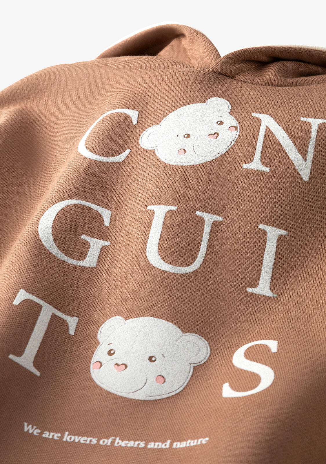 Sudadera Conguitos Marrón Niña 4/4