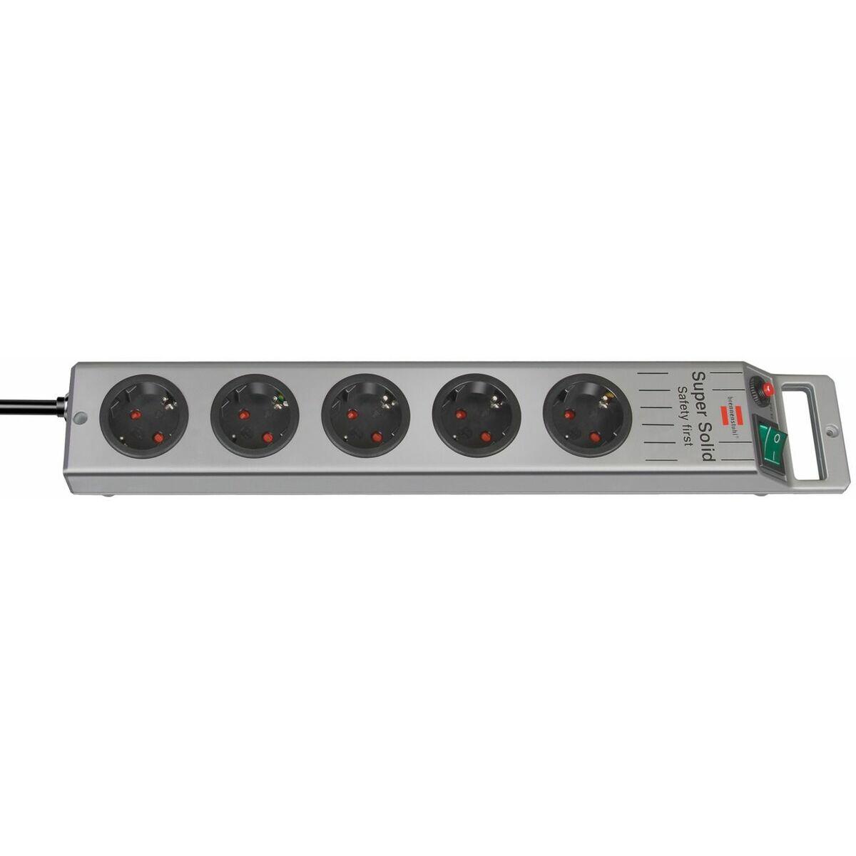 Multiprise 8 Prises avec Interrupteur Brennenstuhl Super-Solid-Line 3600 W 2/5