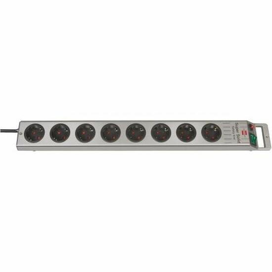 Steckerleiste mit 8 Steckdosen und Schalter Brennenstuhl Super-Solid-Line 3600 W