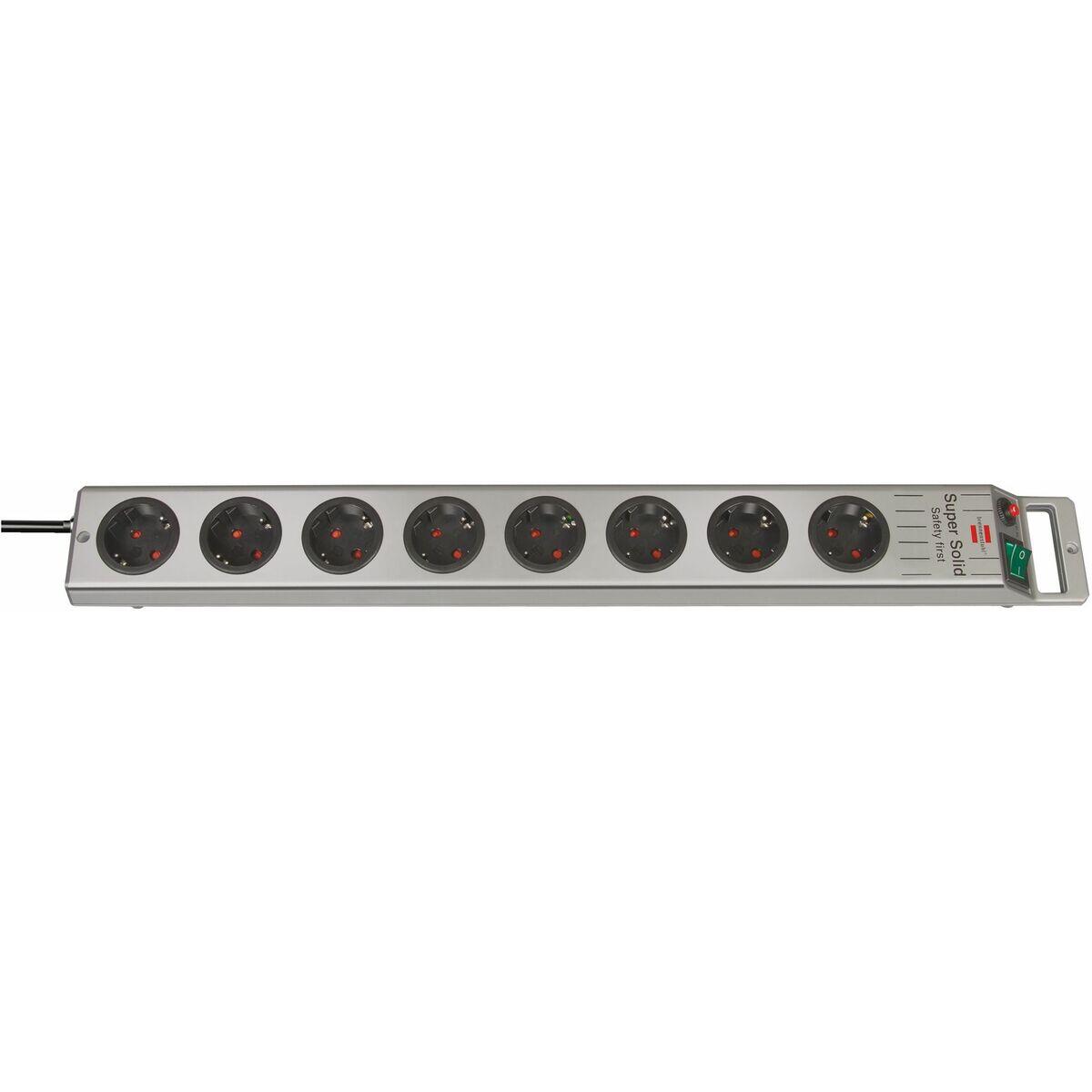 Multiprise 8 Prises avec Interrupteur Brennenstuhl Super-Solid-Line 3600 W 4/5
