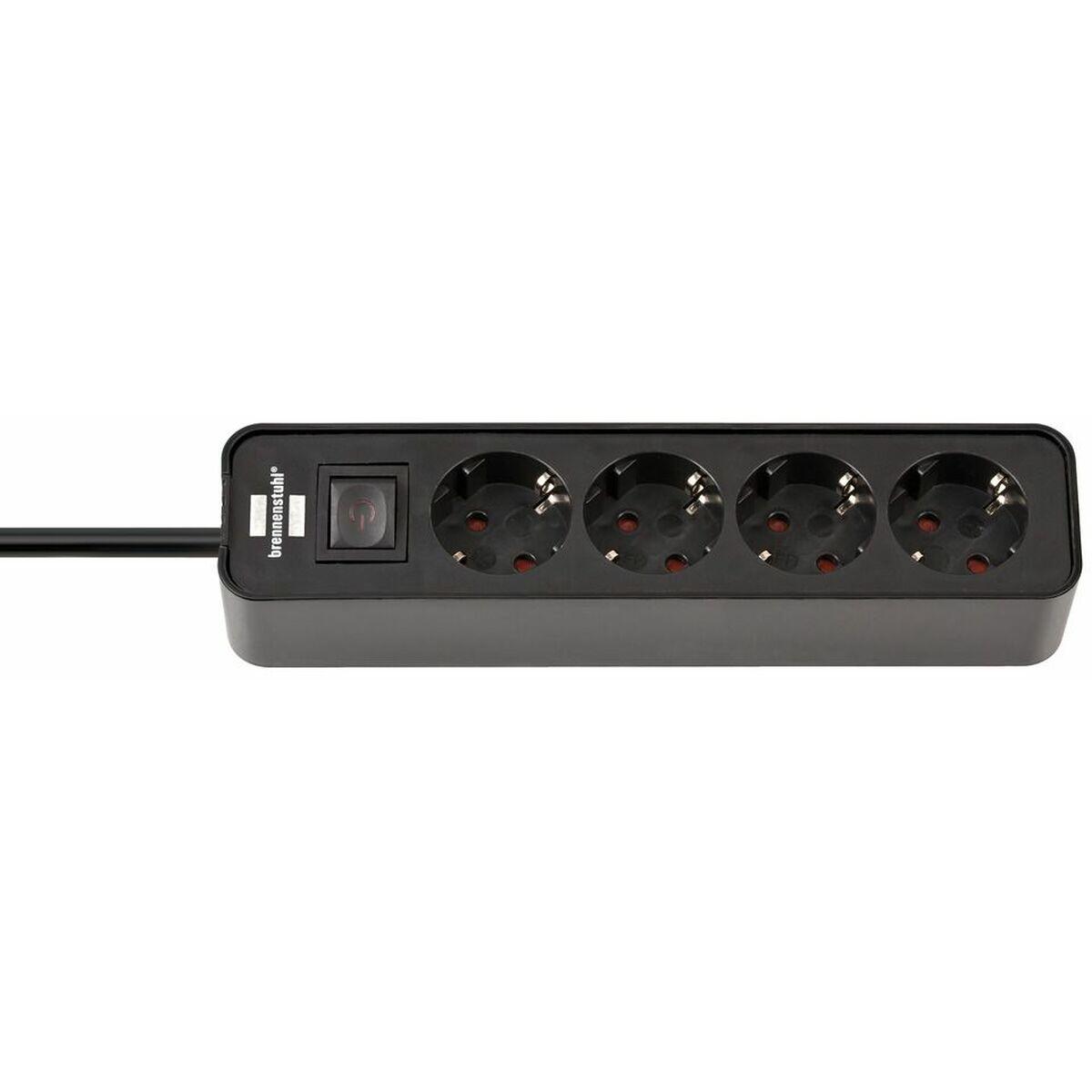 Multiprise 6 Prises avec Interrupteur Brennenstuhl 1153260000 3600 W 2/5