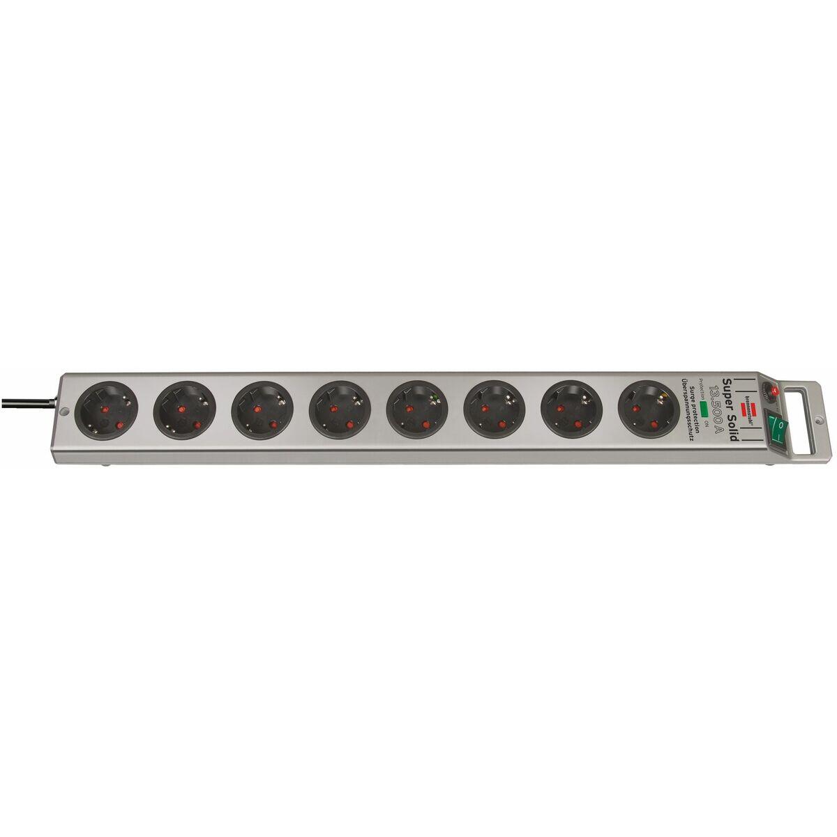 Multiprise 5 Prises avec Interrupteur Brennenstuhl Super-Solid Prise EU 4/5