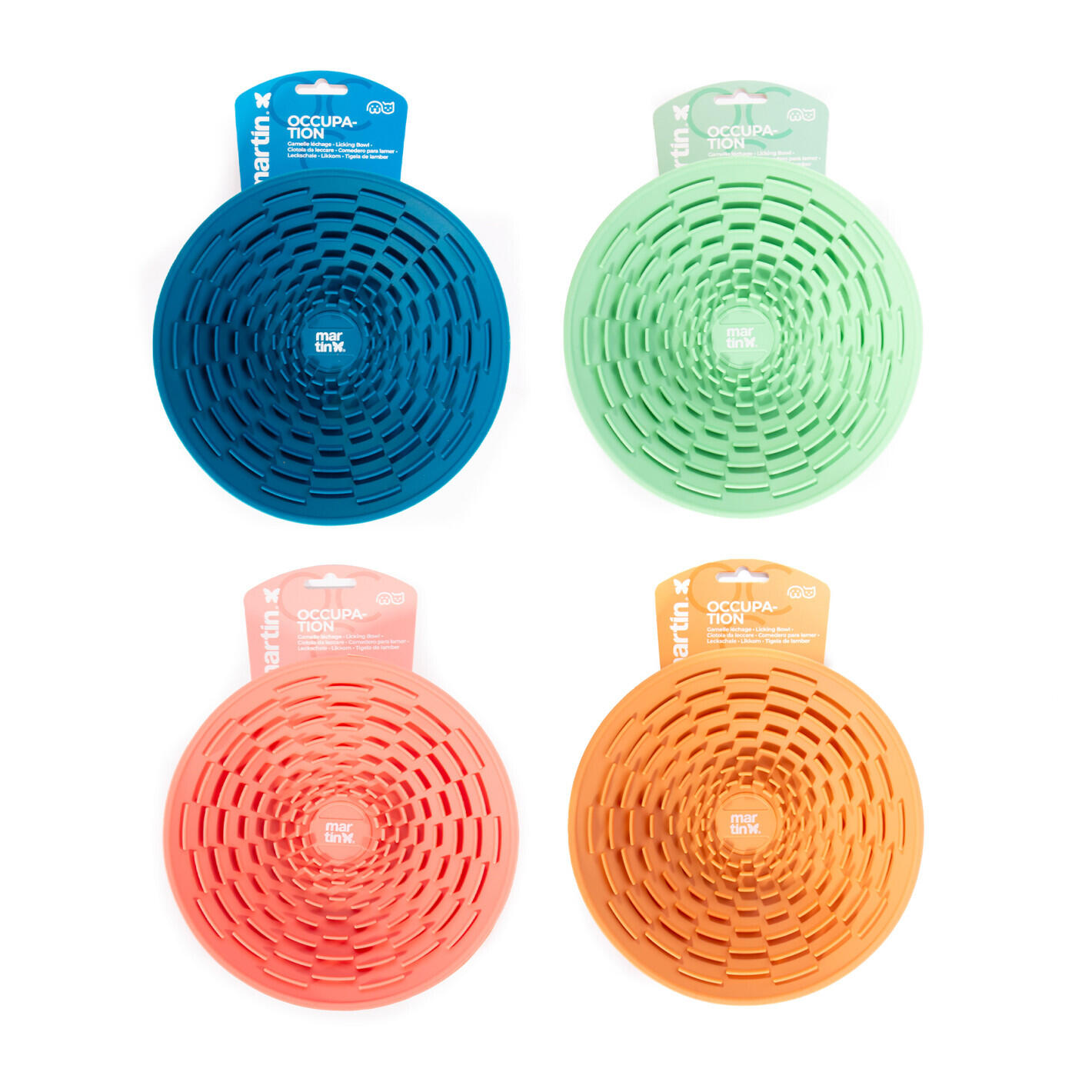Gamelle de léchage pour chien silicone Martin Sellier 5/5