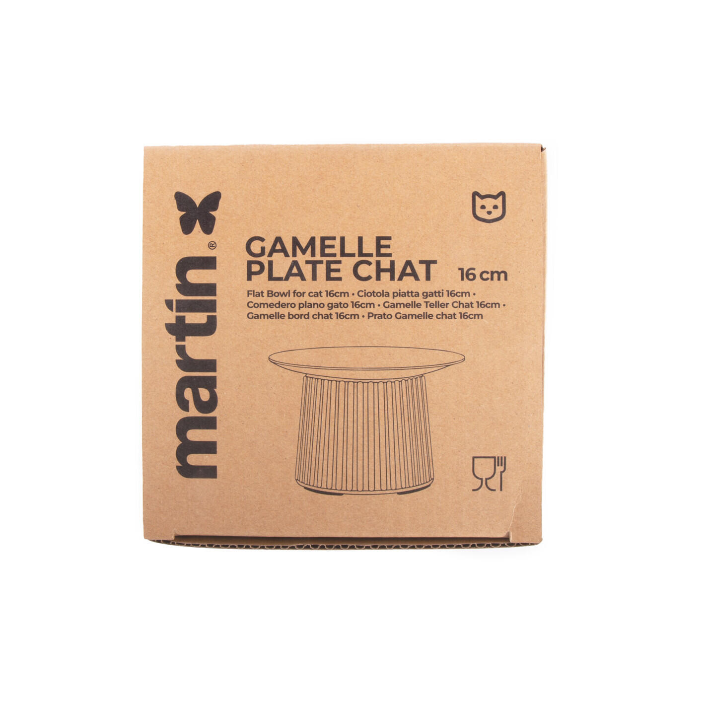 Gamelle pour chien plate Martin Sellier 5/5