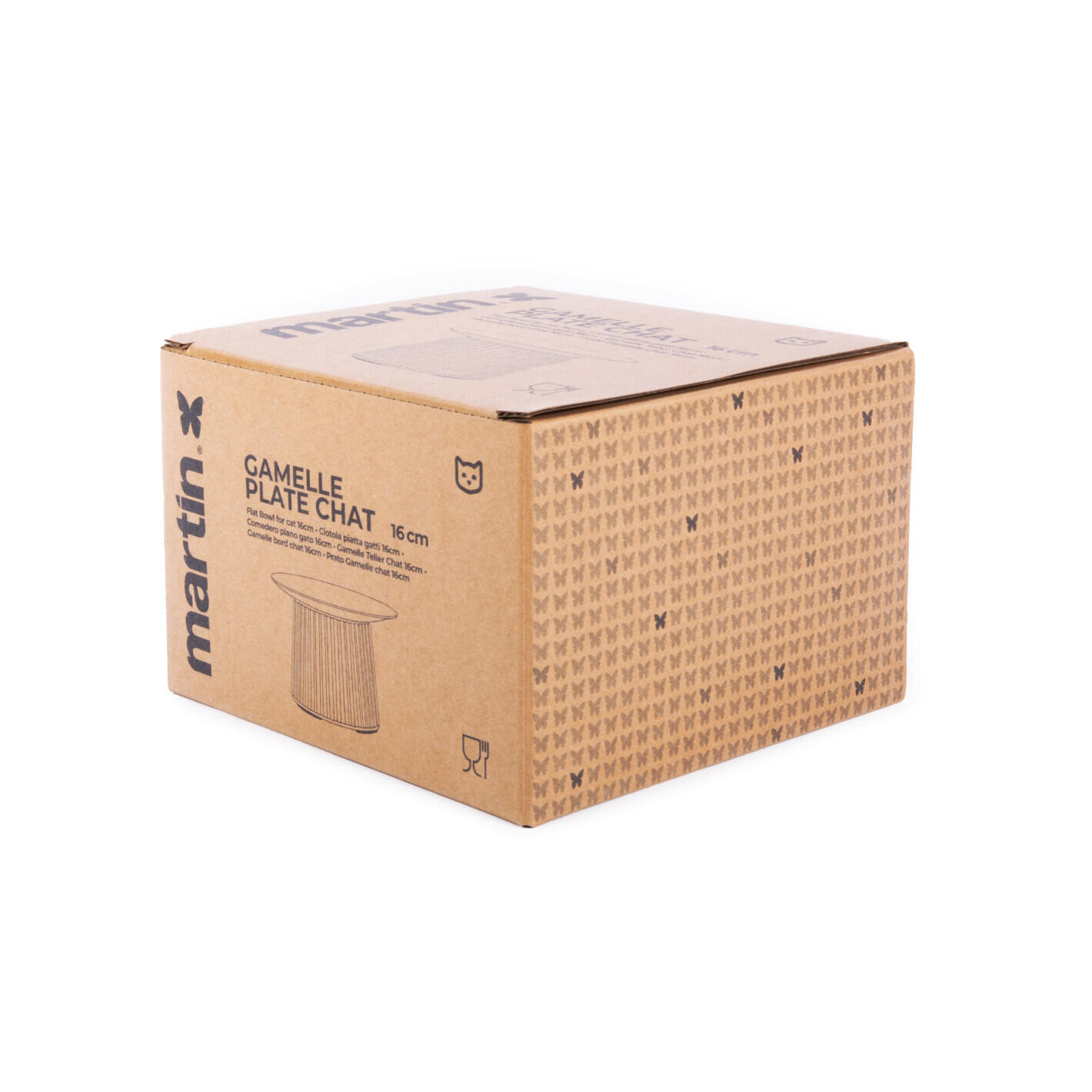 Gamelle pour chien plate Martin Sellier 3/5