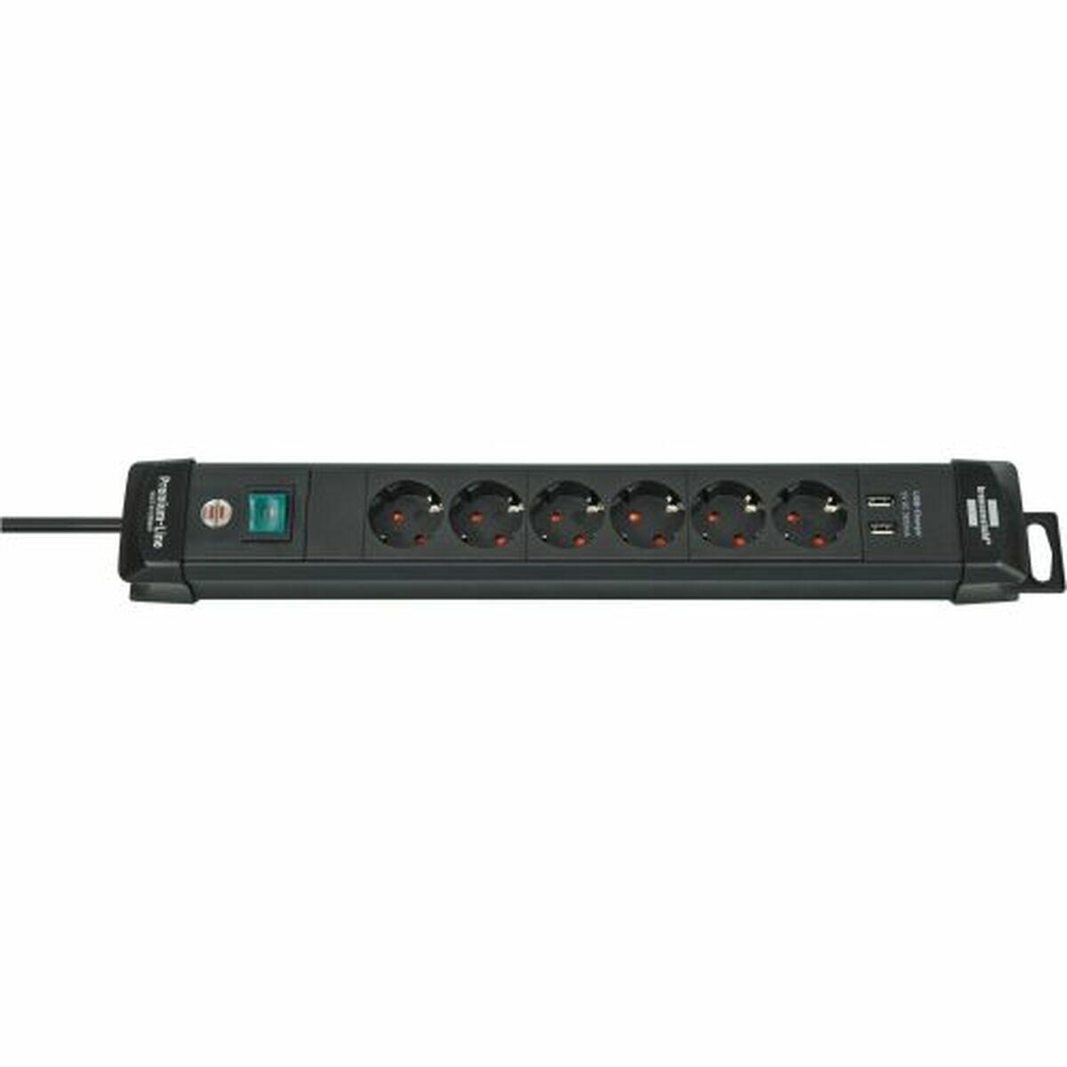 Brennenstuhl - Multiprise 6 Prises Avec Interrupteur Brennenstuhl Premium-line 3600 W - Adaptateur - Multicolore - Taille Unique - Decathlon