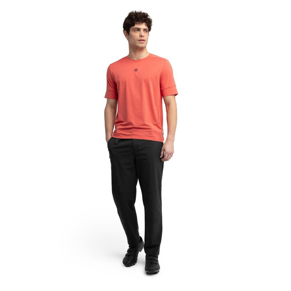 T-shirt cyclisme gravel homme Rockrover Rouge 3/7
