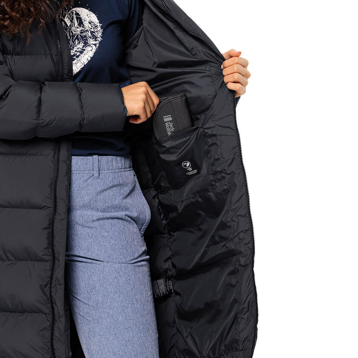 Doudoune femme Jack Wolfskin Frozen Palace 4/7