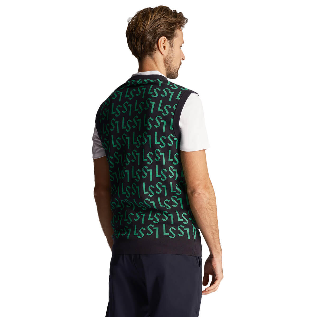 Polo sin mangas Lyle & Scott Monogram 2/6