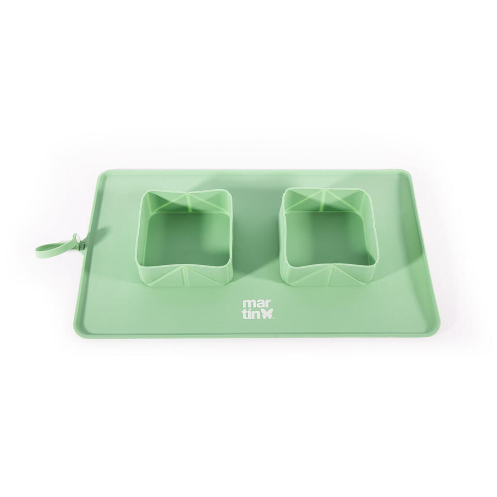 Foldable double dog bowl Martin Sellier