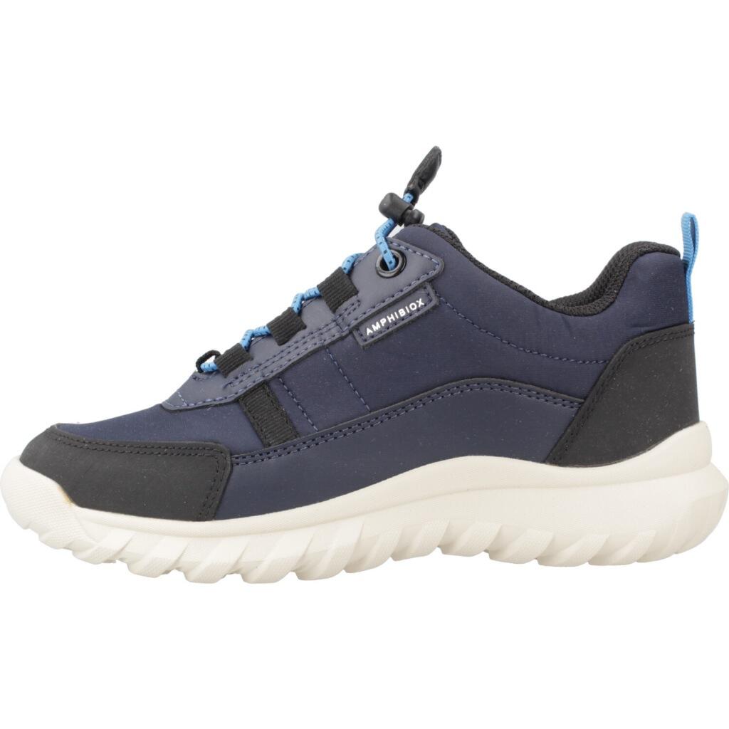 Baskets Geox Modèle J Simbyos Boy B Abx Couleur Bleu 2/5