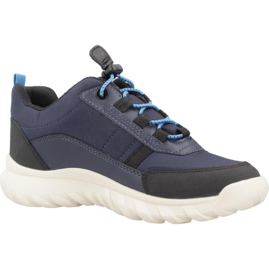 Baskets Geox Modèle J Simbyos Boy B Abx Couleur Bleu 5/5