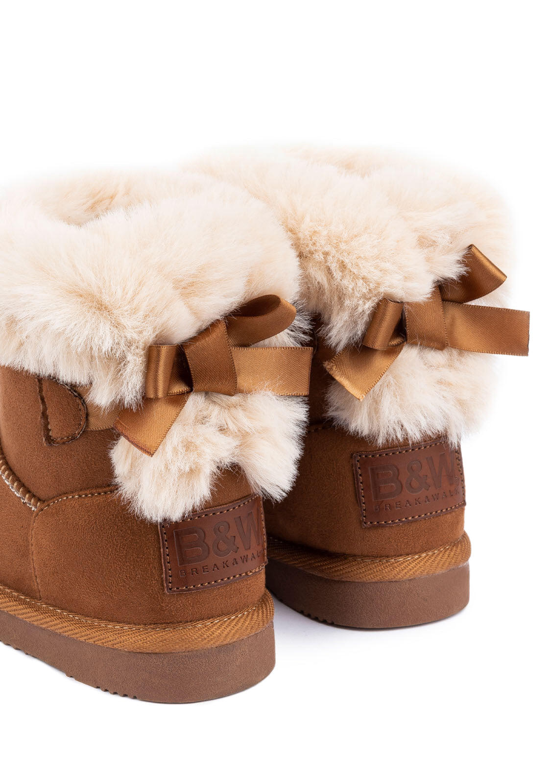 Botas Australianas Lazo Pelo Water Repellent Tan B&W 3/5