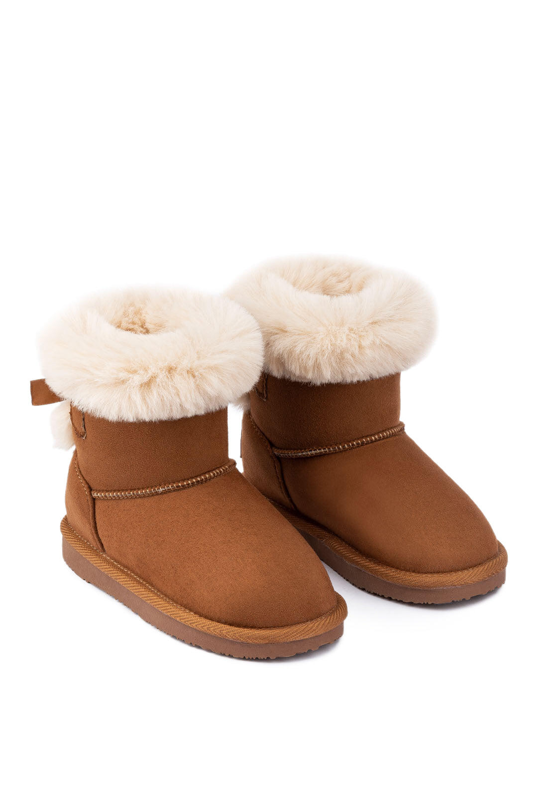 Botas Australianas Lazo Pelo Water Repellent Tan B&W 2/5