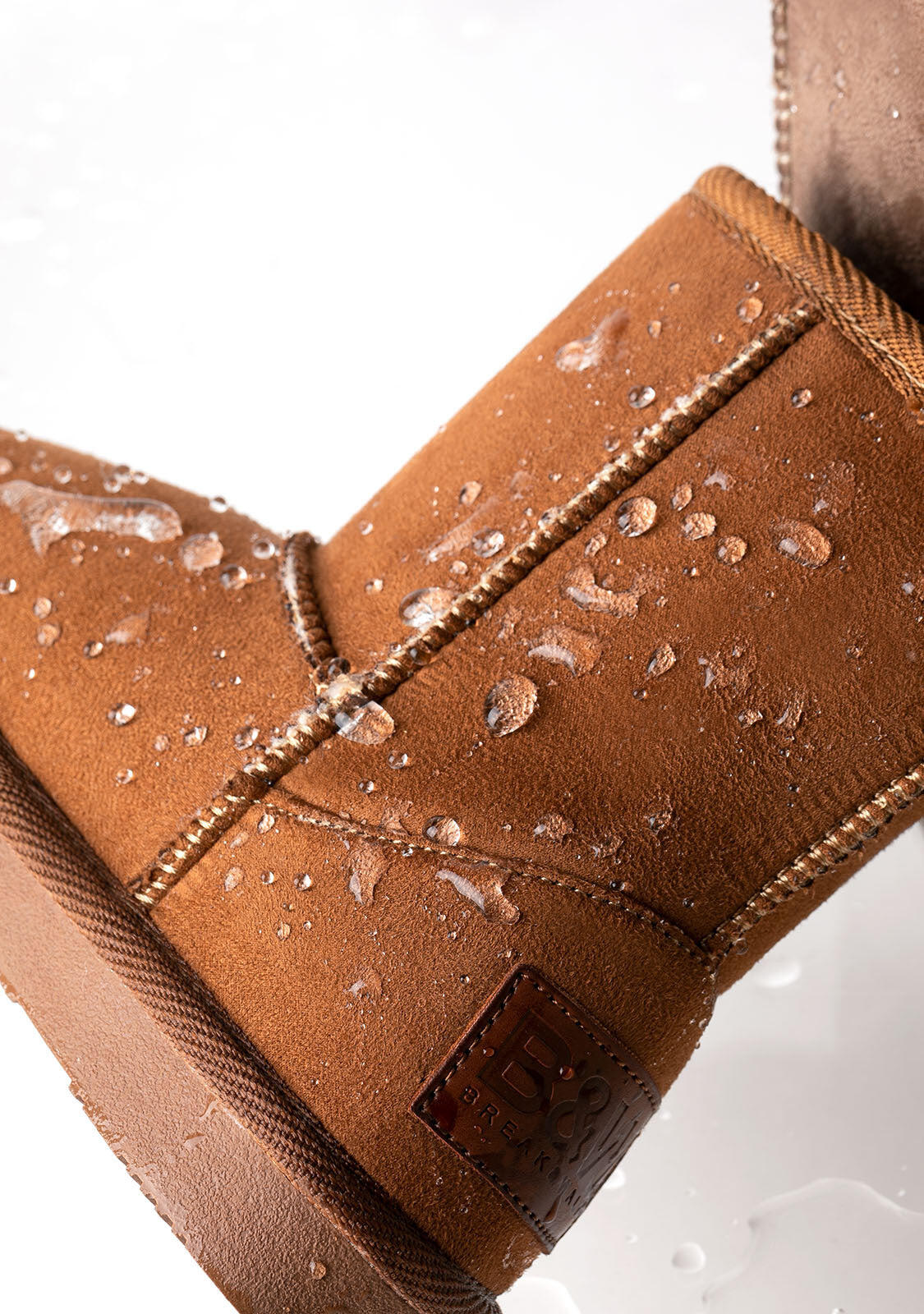 Botas Australianas Logo Water Repellent Tan B&W Barefoot 4/5