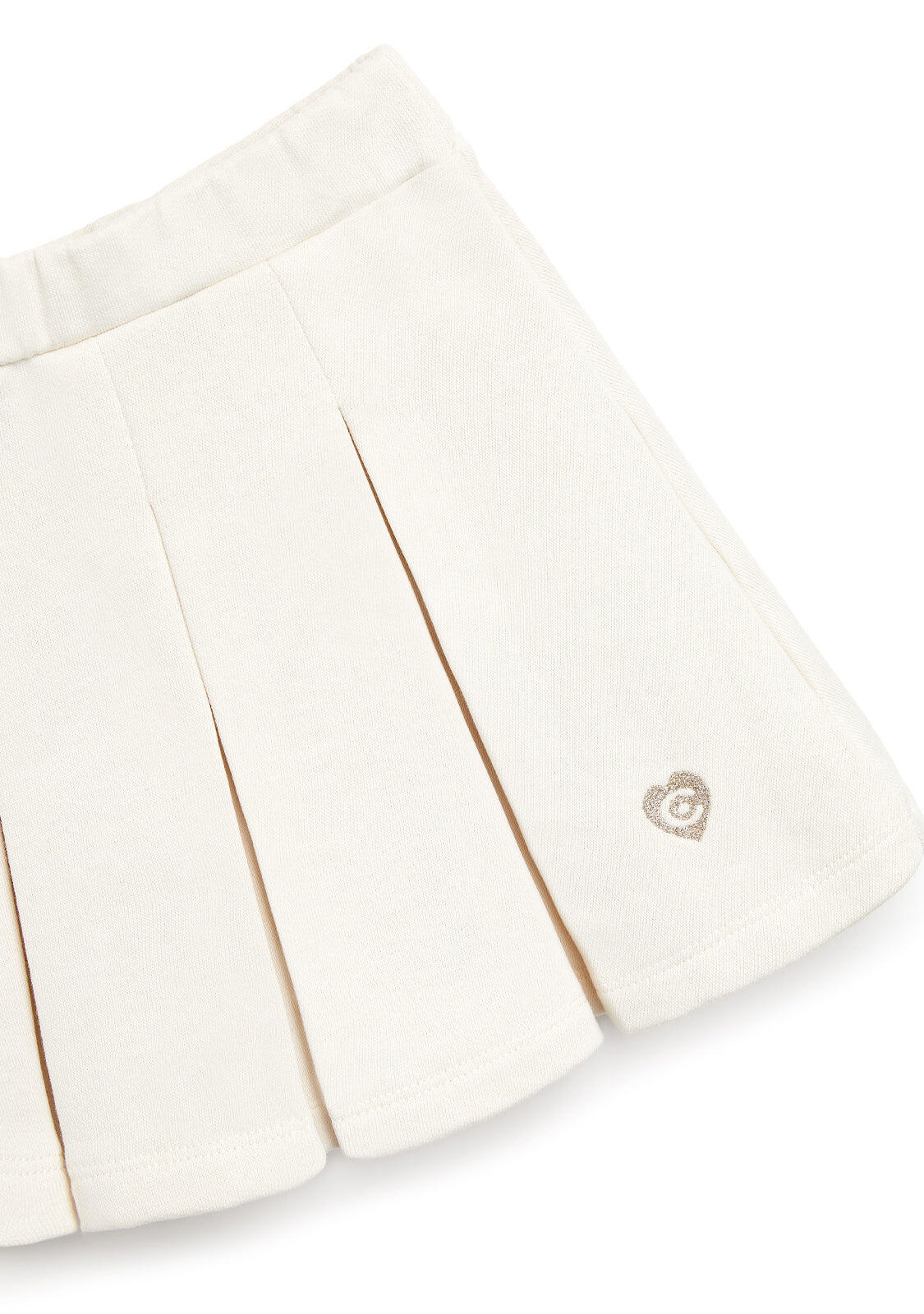 Falda Plisada Beige Conguitos 2/5