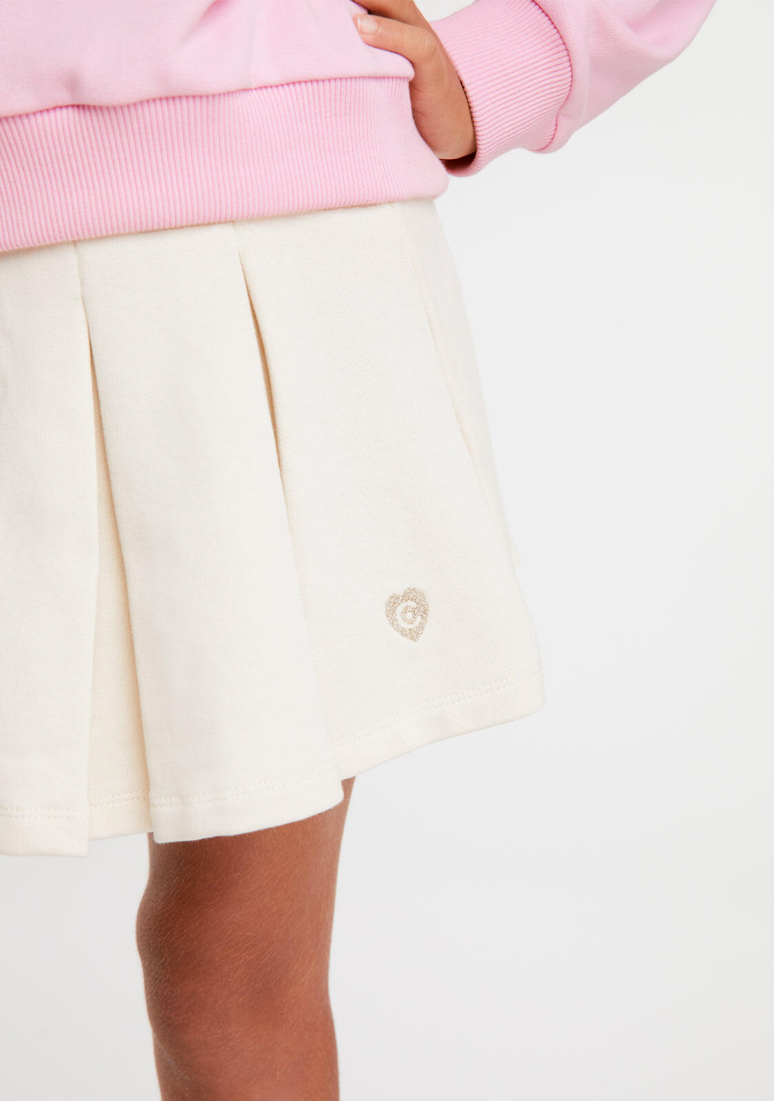 Falda Plisada Beige Conguitos 4/5