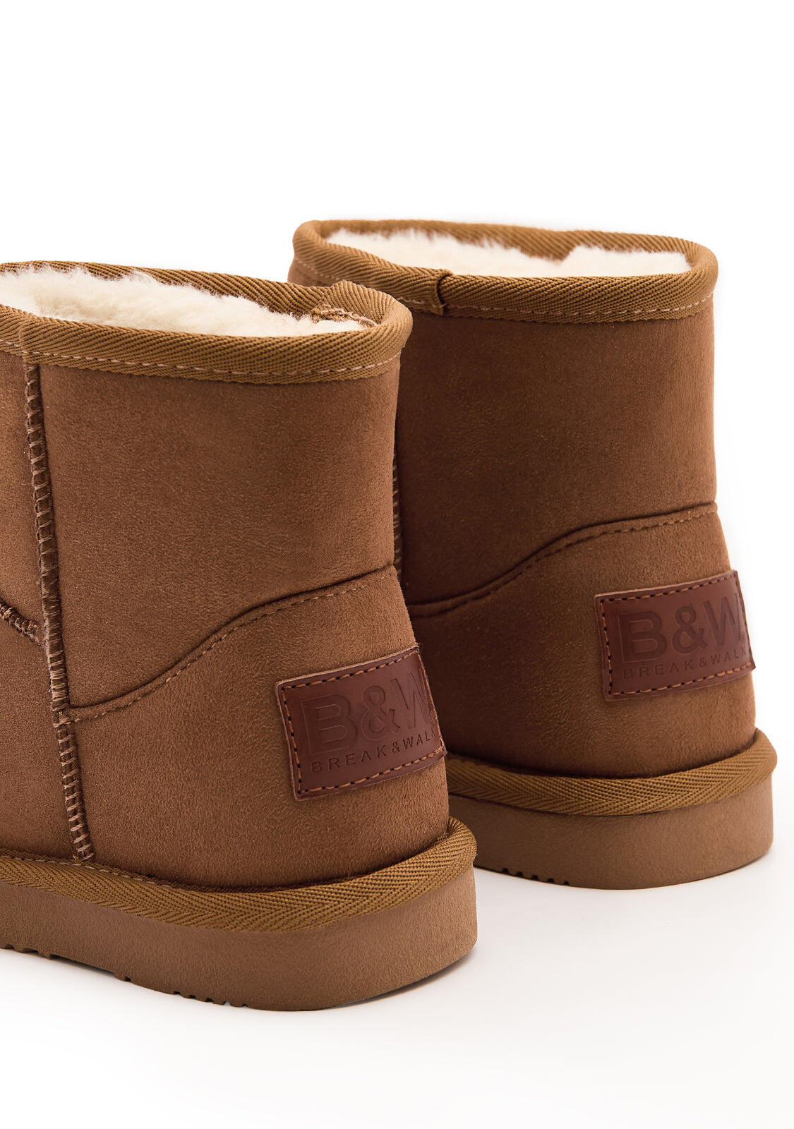 Botas Australianas Niños Low Australian Boots Tan B&W Barefoot 3/3