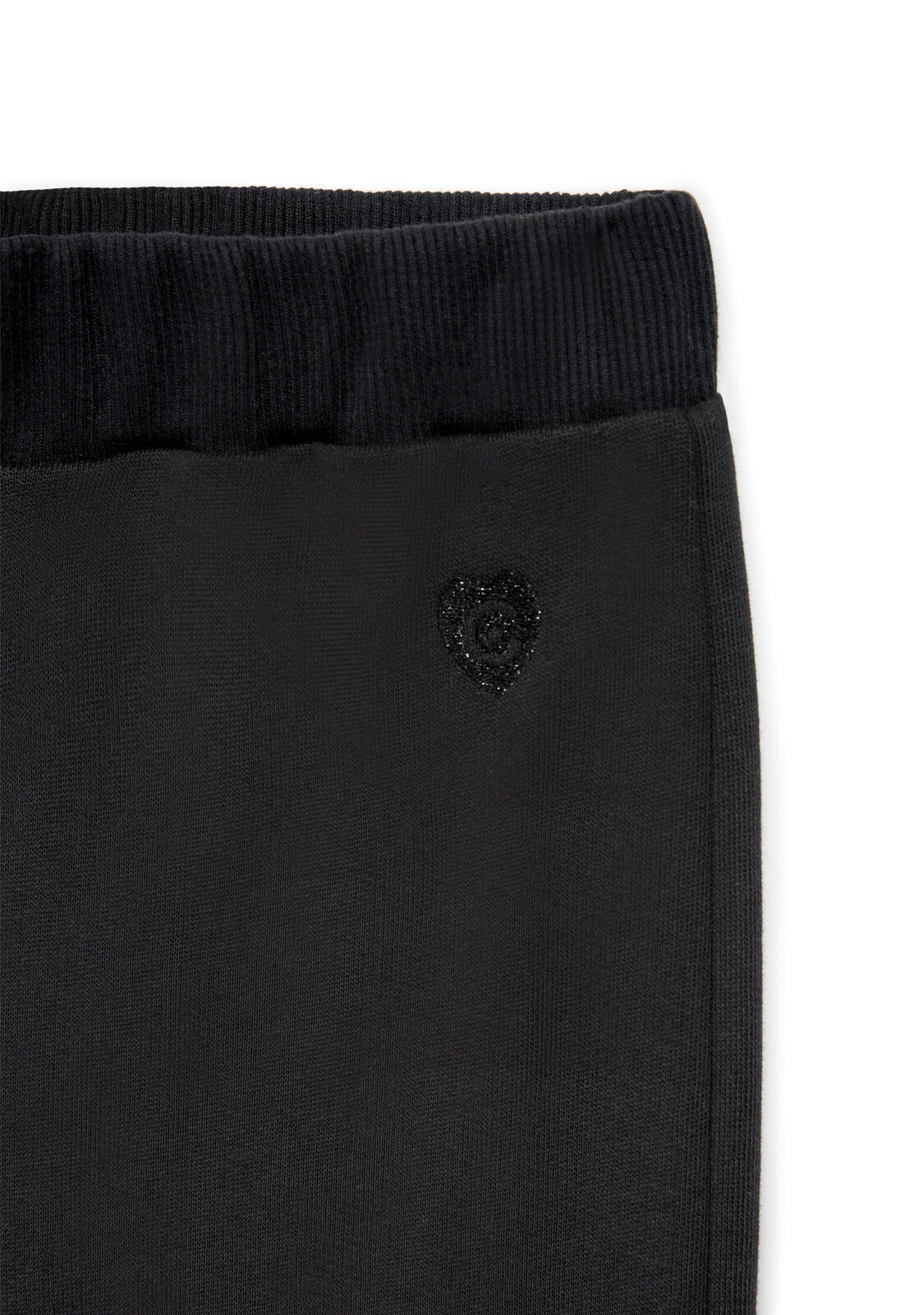 Pantalón Jogger de Felpa Negro Conguitos 2/4